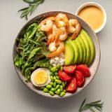 Боул з креветками