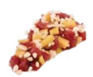 34 Tartara manguro mango tartara di tonno, mango e farro ponzu, sesamo soffiato in mielecon salsa mango e