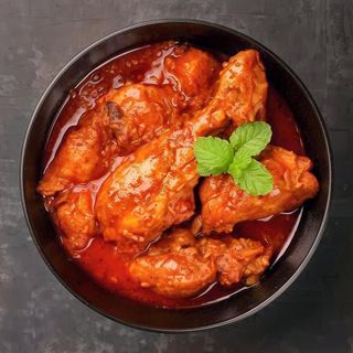 Vindaloo de pollo