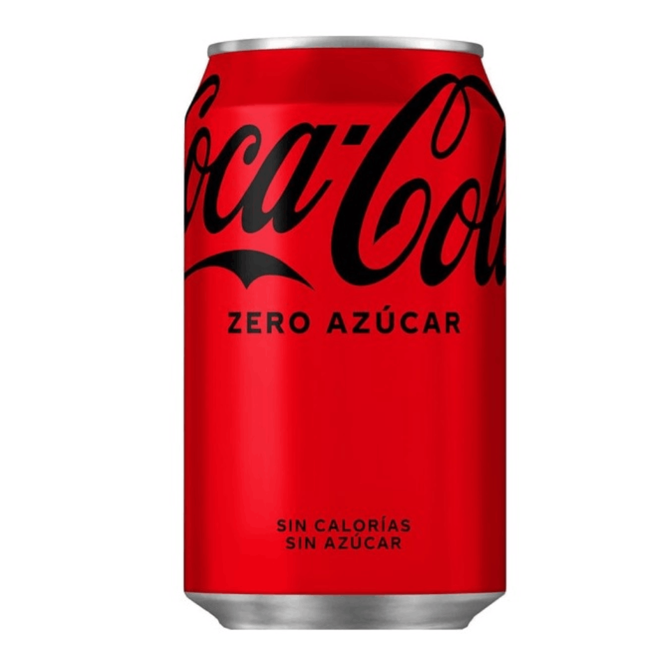 Coca-Cola Zero Azúcar lata 330ml.