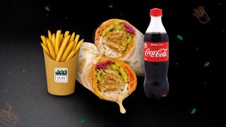 2 სტანდარტული შაურმა M და 2 კოკა-კოლა