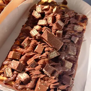 Gaufre nutella kitkat 