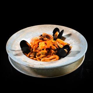 Spaghete cu fructe de mare - 350 gr 