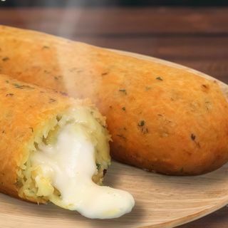 Bolinho de Bacalhau com Queijo