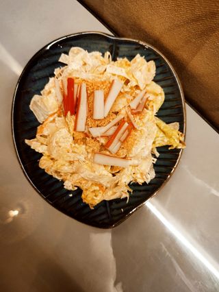 Insalata di polpo di granchio