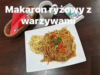 Makaron ryżowy z warzywami﻿ 450g