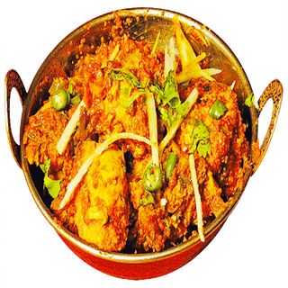 Chicken Jhalfrezi com Arroz