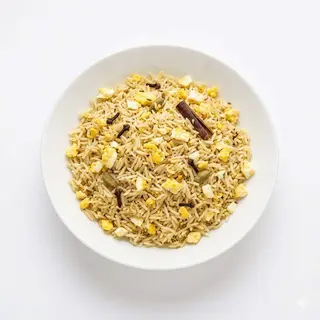 130. Arroz Basmati Con Especias Aromáticas Y Huevos