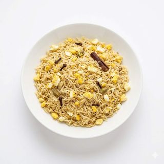 130. Arroz Basmati Con Especias Aromáticas Y Huevos