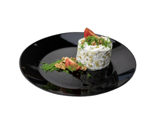 Салата Снежанка с кисели краставички (200г)