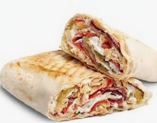 Kebab De Burrito De Pollo