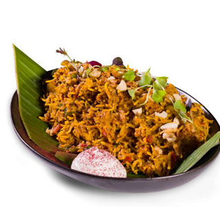 Arroz Biryani Con Gamba