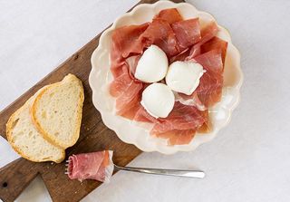Mozzarella di bufala e prosciutto crudo di Parma più Coca-Cola 33 cl