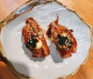 Nigiri Flambeado Anguila Foie