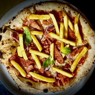 Pizza Mr. Frankfurt Vegana (26 Cm.)