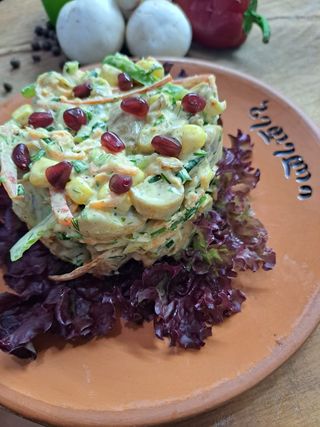 ქამა სოკოს სალათი