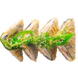 Такос темпура с мясом краба