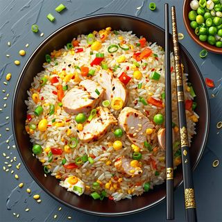 Chicken fried rice