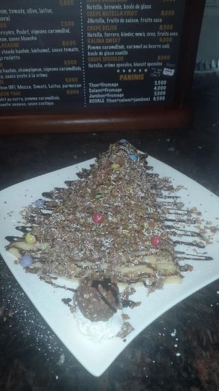Crêpe Ferrero Rocher
