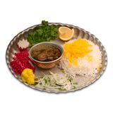 Ghormeh Sabzi Wtew with Rice