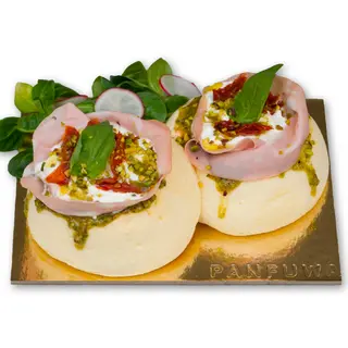 Panfuwa Mortadella e stracciatella