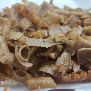 Menú plato con solo carne