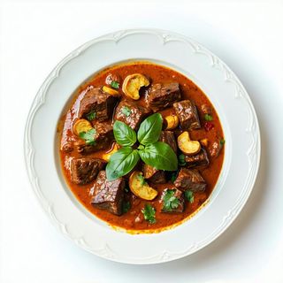 Garlic and ginger lamb