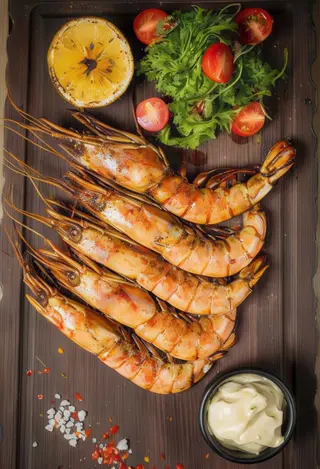 Langostino a la brasa (Grande)