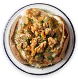 Porcini*, fonduta di gorgonzola e noci