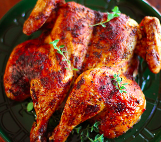Peri Peri whole chicken menù