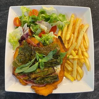Milanesa de Pollo Serranito
