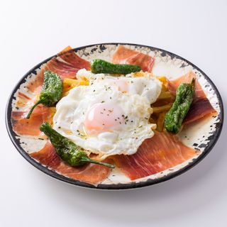 Huevos Fritos con Jamón