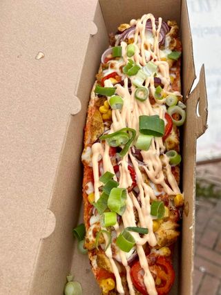 Zapiekanka Kebab na ostro