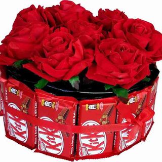 Rose Con Kitkat cioccolato 