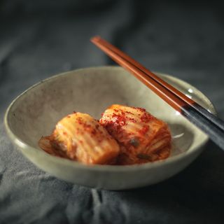 Kimchi casero, tradicionalmente / home made kimchi, traditionally spicy