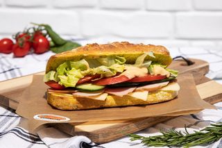 Чабата със свинско филе (250г)