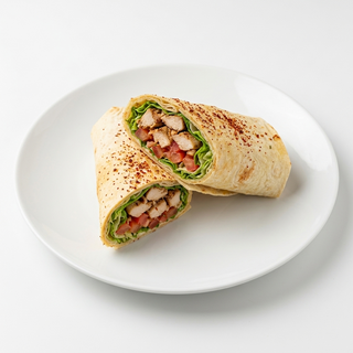 Thai Basil Chicken Wrap