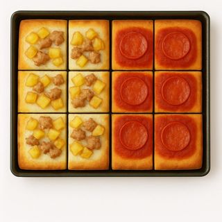 Teglia pizza mista 7