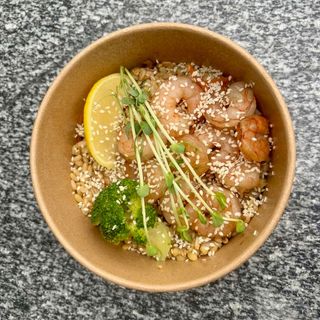 Кашка з креветками XL