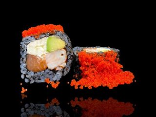 BLACK SAKE EBI 8 szt.