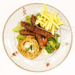 Plat Brochettes de Viande Hachée