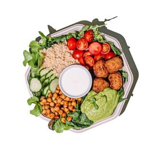 Falafel & Quinoa Plate