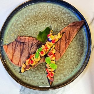 Стейк з телячого язика