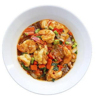 Gambas Con Anacardos