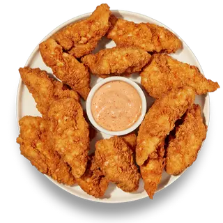 Tiras de pollo crujiente 