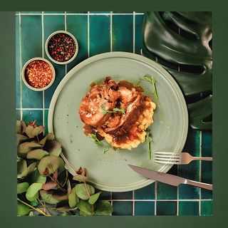 Поркета с мачкани картофи (350 г)