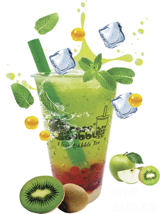Buble Tea kiwi-jabłko