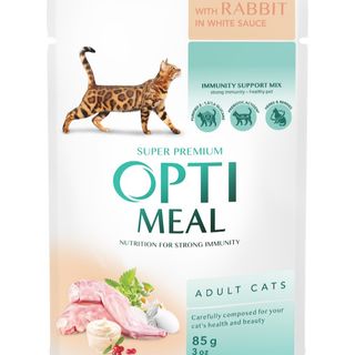 Пауч з кроликом у білому соусі 85 г