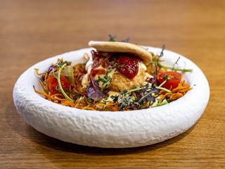 Pancackes cu ou crocant