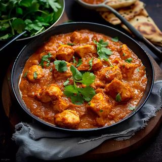 Chicken Dansak (sour-sweet and hot)